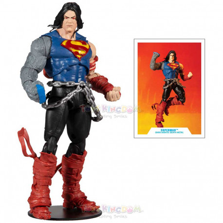 DC COLLECTOR BUILD-A  SUPERMAN 7IN SCALE AF WV4