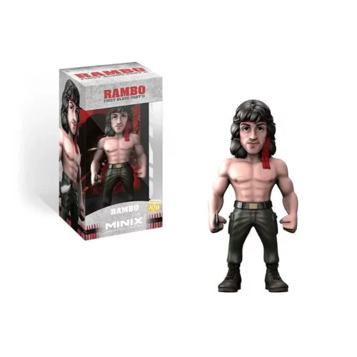 Rambo II Minix 5 Inch Collectible Figurine - Rambo With Bow
