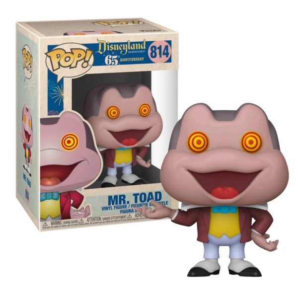 POP DISNEY 65TH MR TOAD WITH SPINNING EYES VINYL FIG
