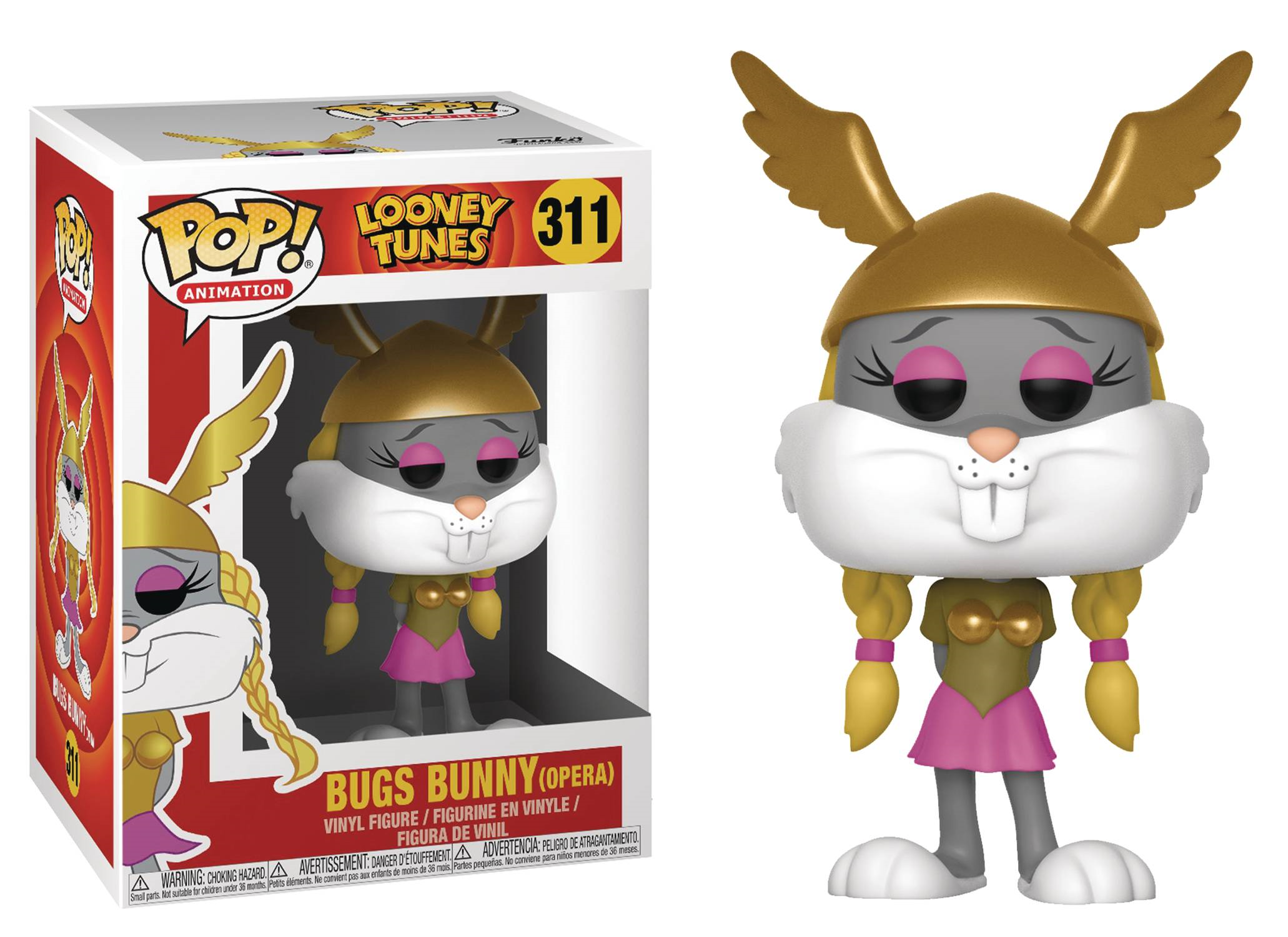 pop-opera POP LOONEY TUNES OPERA BUGS VINYL FIGURE