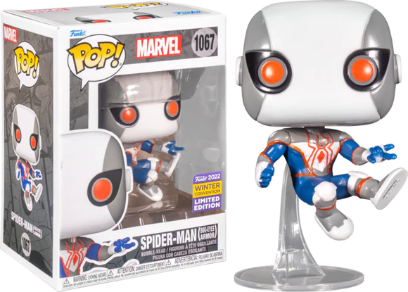 POP SPIDER-MAN (BUG-EYES ARMOR) WINTER CON 2022 EXCLUSIVE