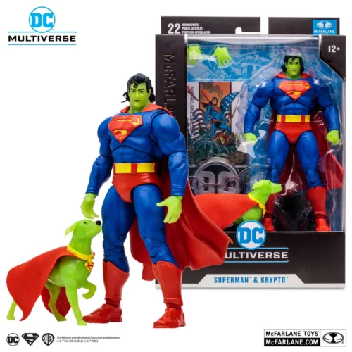 s-l1200-1 DC Multiverse Superman & Krypto (Return of Superman) Platinum Edition AF