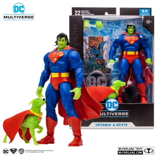 s-l1200-1 DC Multiverse Superman & Krypto (Return of Superman) Platinum Edition AF