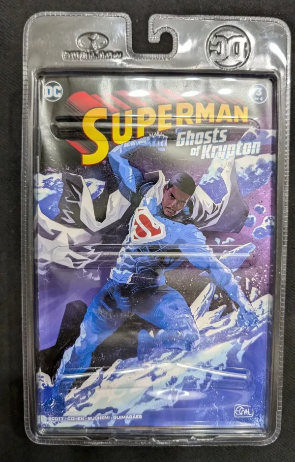 s-l1600-5 DC DIRECT 7IN WV5 EARTH-2 SUPERMAN PLATINUM EDITION AF W/COMIC