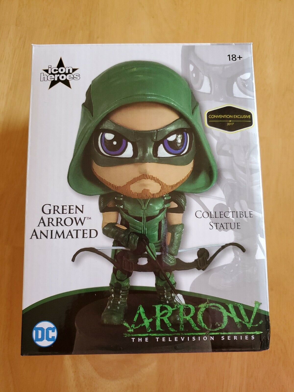 s-l1600-9 SDCC 2017 ARROW TV GREEN ARROW ANIMATED STATUE