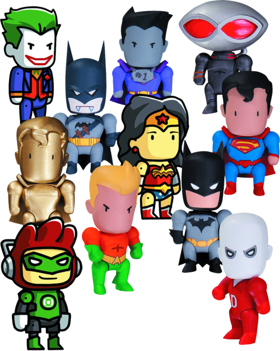 Scribblenauts - Unmasked Blind Box Figures Series 1 Single Blind Box