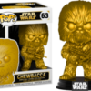POP STAR WARS CHEWBACCA VINYL FIG - EXCLUSIVE GOLD