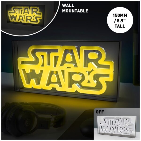 STAR WARS LOGO NEON LIGHT