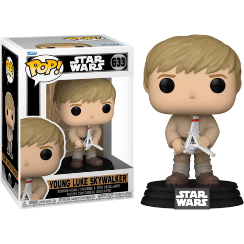 POP STAR WARS OBI-WAN YOUNG LUKE SKYWALKER VIN FIG