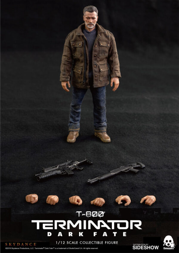 TERMINATOR DARK FATE T-800 1/12 SCALE AF