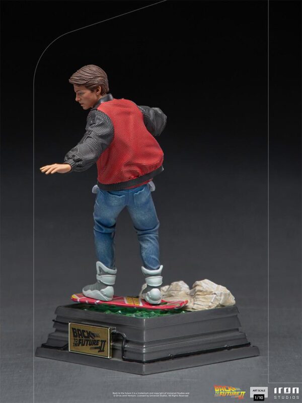 thumbnail-2-2 Iron Studios Back To The Future Part II Marty Mcfly On Hoverboard 1/10 Scale Statue