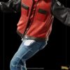 Iron Studios Back To The Future Part II Marty Mcfly On Hoverboard 1/10 Scale Statue