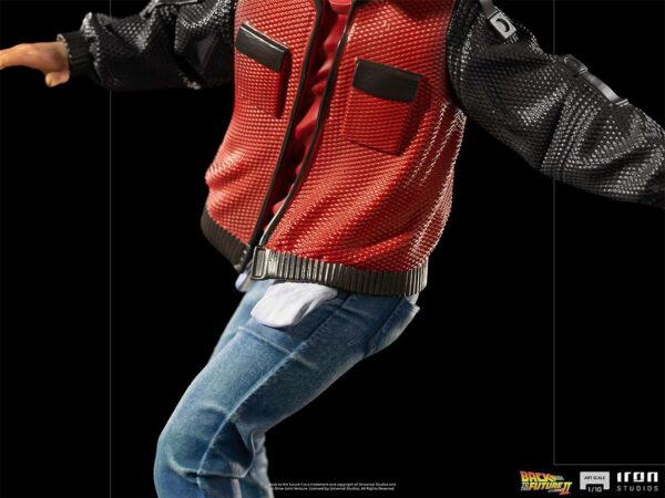 thumbnail-3-2 Iron Studios Back To The Future Part II Marty Mcfly On Hoverboard 1/10 Scale Statue