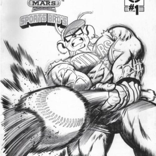BIKER MICE FROM MARS #1 ( PX EXCLUSIVE B&W BASEBALL VARIANT )
