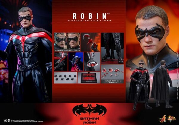 thumbnail-4 Hot Toys MMS787 Batman & Robin Robin 1/6th scale Collectible Figure