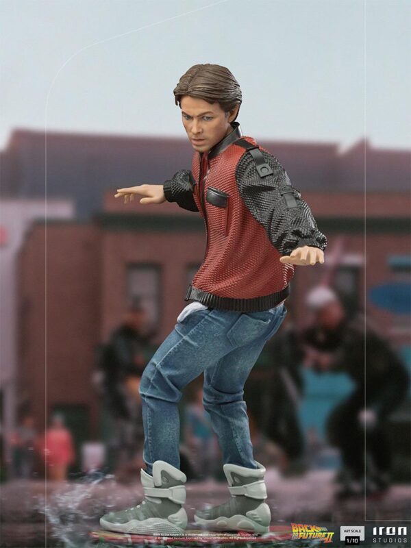 thumbnail-5-1 Iron Studios Back To The Future Part II Marty Mcfly On Hoverboard 1/10 Scale Statue