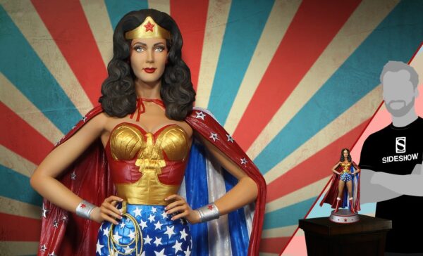 WONDER WOMAN LYNDA CARTER CAPE VARIANT MAQUETTE