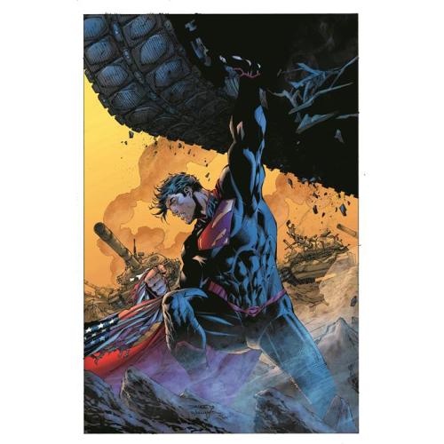 0225DC811 SUPERMAN DAY 2025 - SUPERMAN UNCHAINED THE DELUXE EDITION HC VARIANT DUST JACKET
