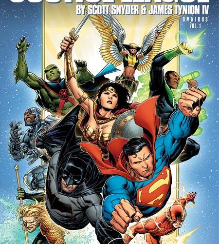 1224DC213 JUSTICE LEAGUE BY SCOTT SNYDER AND JAMES TYNION IV OMNIBUS HC VOL 01