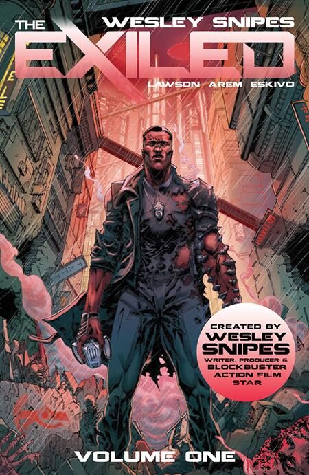 1224MP965 WESLEY SNIPES THE EXILED TP VOL 01
