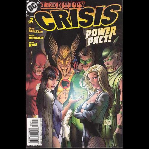 IDENTITY CRISIS #2 ( MICHAEL TURNER COVER )