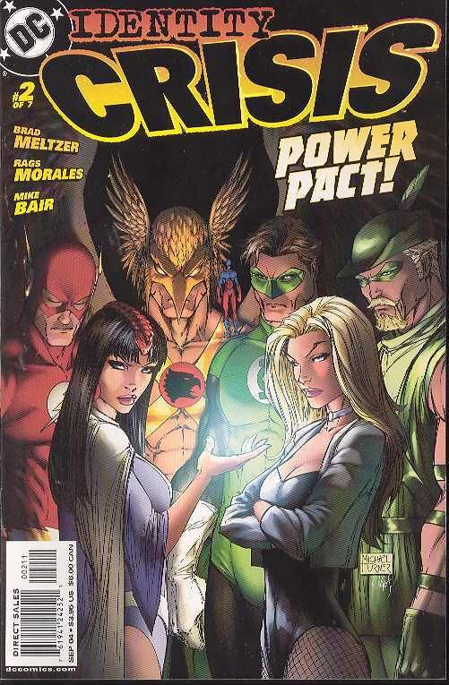 IDENTITY CRISIS #2 ( MICHAEL TURNER COVER )