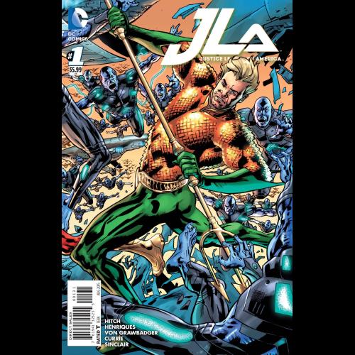 JUSTICE LEAGUE OF AMERICA #1 AQUAMAN VAR ED
