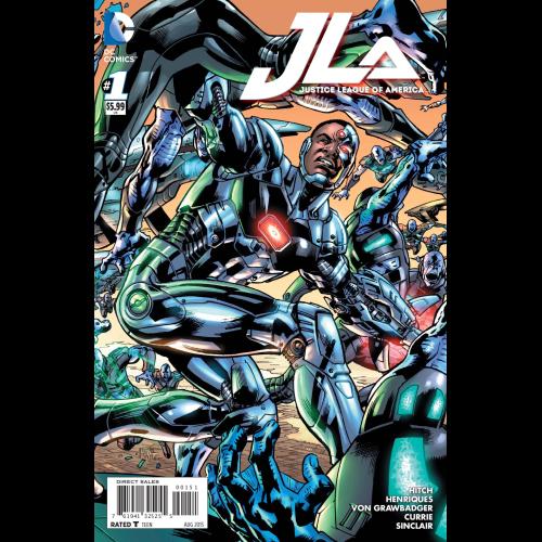 JUSTICE LEAGUE OF AMERICA #1 CYBORG VAR ED