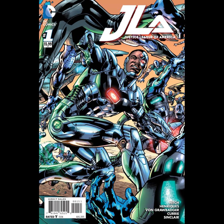 JUSTICE LEAGUE OF AMERICA #1 CYBORG VAR ED