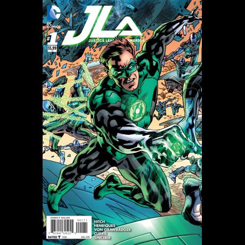 JUSTICE LEAGUE OF AMERICA #1 GREEN LANTERN VAR ED