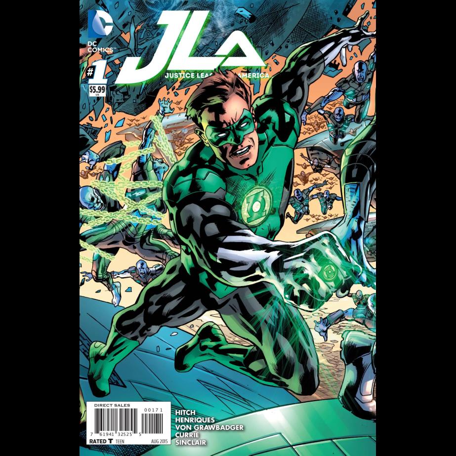 JUSTICE LEAGUE OF AMERICA #1 GREEN LANTERN VAR ED