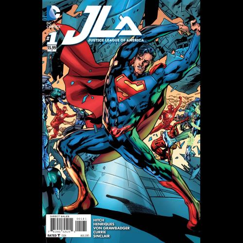 JUSTICE LEAGUE OF AMERICA #1 SUPERMAN VAR ED