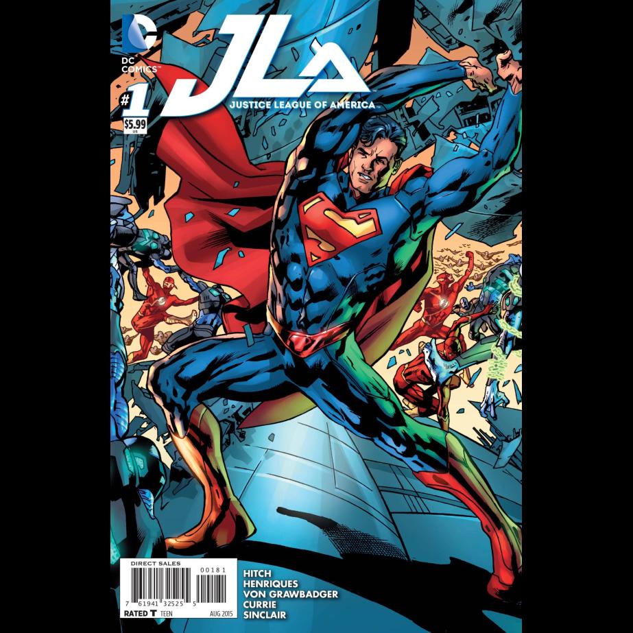 JUSTICE LEAGUE OF AMERICA #1 SUPERMAN VAR ED
