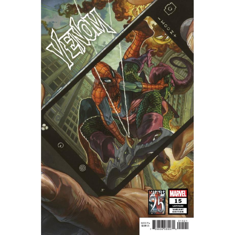 VENOM #15 BIANCHI MARVELS 25TH TRIBUTE VAR