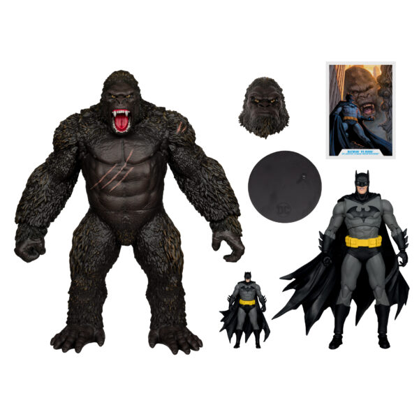 STL338525_7 DC JL MONSTERVERSE BATMAN V KONG FIGURE 2PK