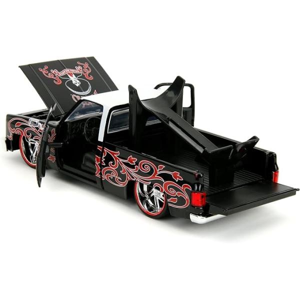 STL361677_2 HWR TAPATIO DAY DEAD 85 CHEVY C10 W/ FIG 1/24 DIE-CAST VEH