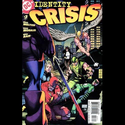 IDENTITY CRISIS #3 ( MICHAEL TURNER COVER )