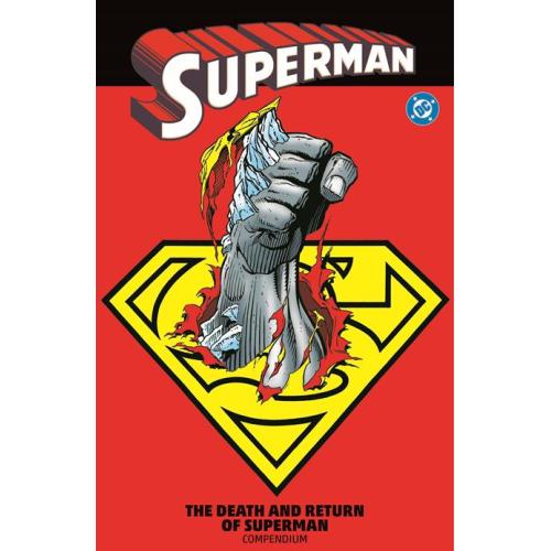 0225DC227 SUPERMAN THE DEATH AND RETURN OF SUPERMAN COMPENDIUM TP