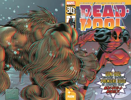 0225PG609 DEADPOOL #1 (1997) PAN DIMENSIONAL 3D EDITION
