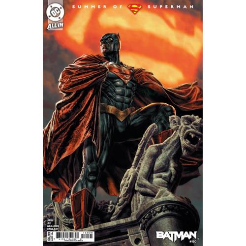 0325DC005 BATMAN #160 CVR E LEE BERMEJO SUPERSMASH-UP CARD STOCK VAR