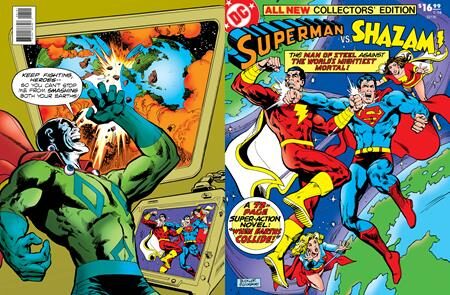 0325DC204 ALL NEW COLLECTORS EDITION #58 SUPERMAN VS SHAZAM FACSIMILE EDITION CVR B RICH BUCKLER & DICK GIORDANO FOIL VAR