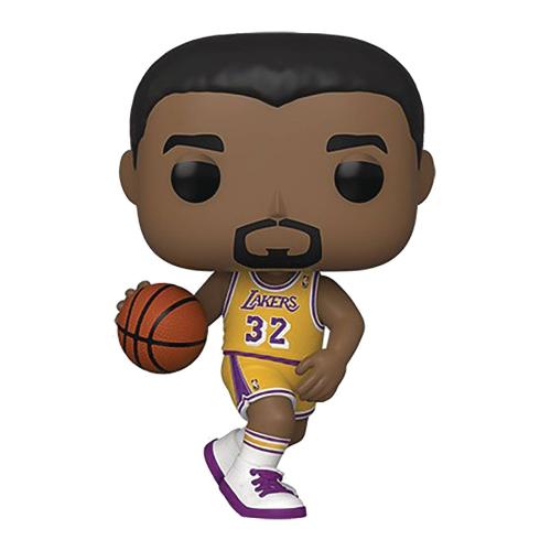 STL148357 POP NBA LEGENDS MAGIC JOHNSON LAKERS HOME VINYL FIGURE
