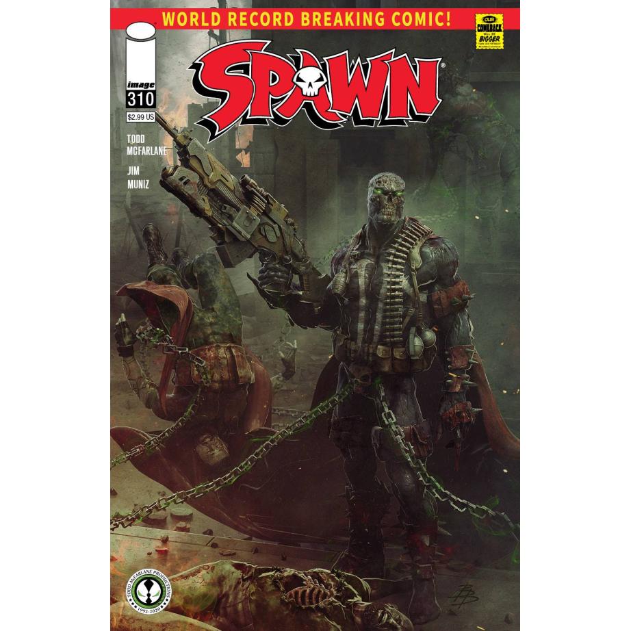 SPAWN #310 CVR C BARENDS