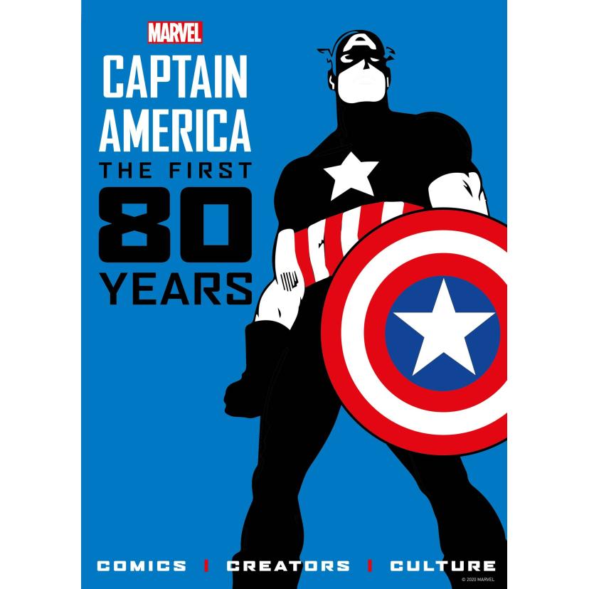 STL186800 CAPTAIN AMERICA FIRST 80 YEARS HC
