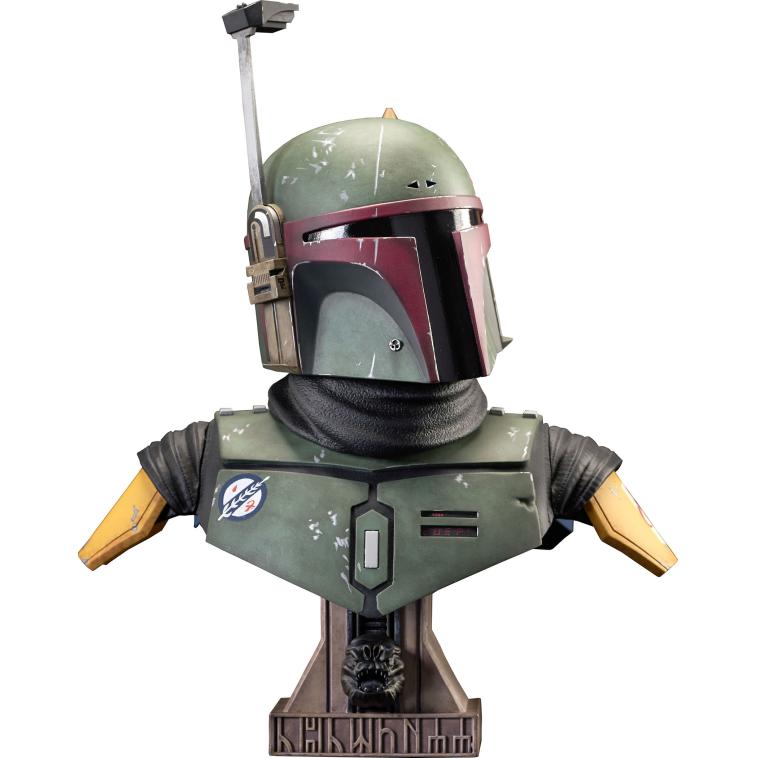 STL219380_2 STAR WARS L3D THE MANDALORIAN BOBA FETT 1/2 SCALE BUST