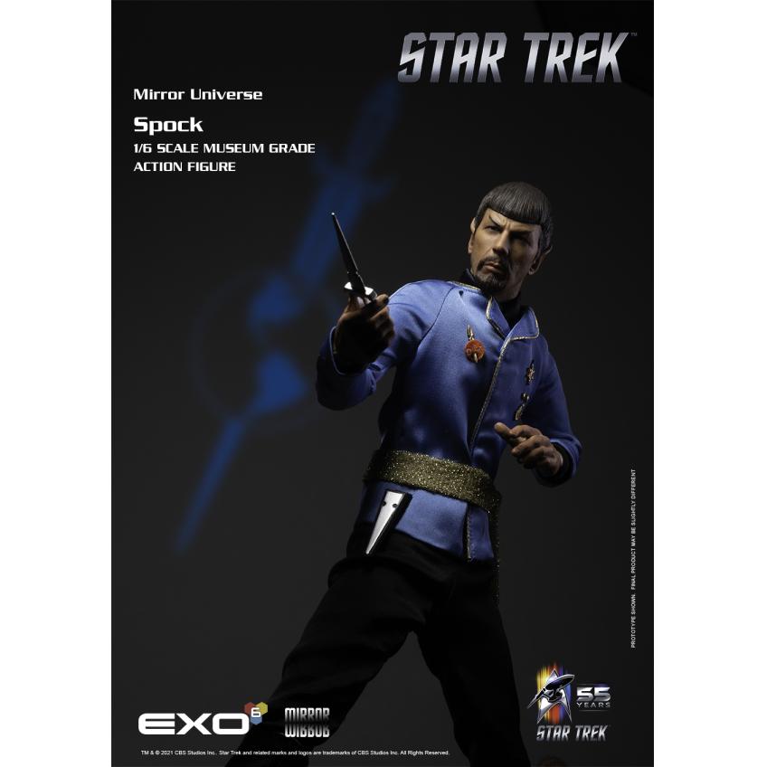 STAR TREK ORIGINAL SERIES MIRROR SPOCK 1/6 SCALE AF