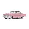 STL242177_2 HWR 1955 PINK CADILLAC FLEETWOOD W/ ELVIS 1/24 DIE-CAST VEH