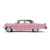 STL242177_3 HWR 1955 PINK CADILLAC FLEETWOOD W/ ELVIS 1/24 DIE-CAST VEH