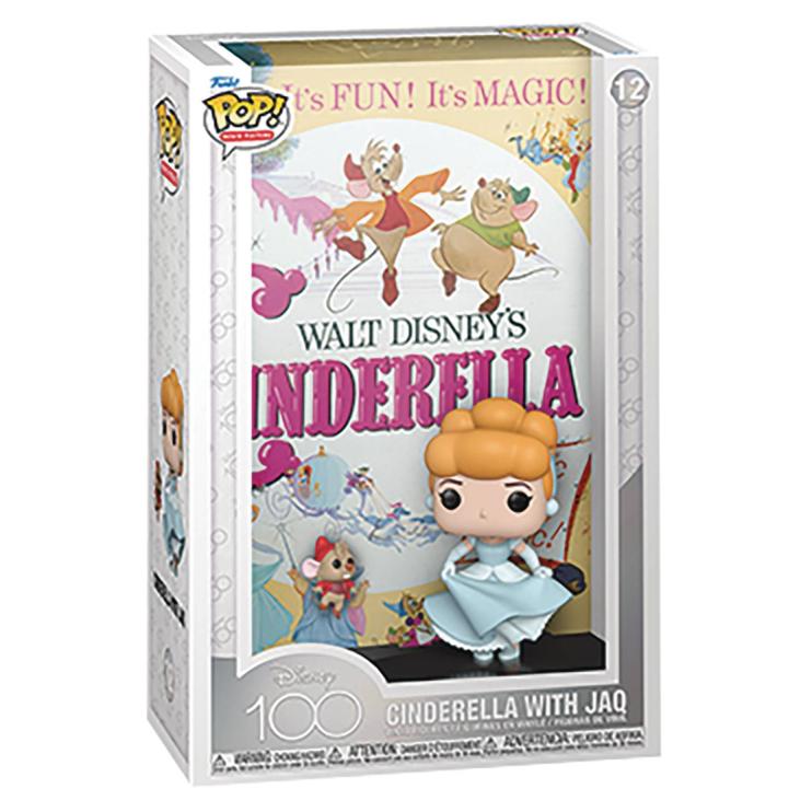 STL248899 POP MOVIE POSTER DISNEY CINDERELLA VINYL FIG