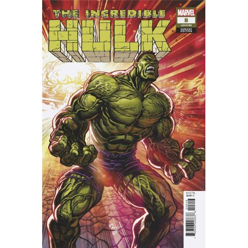 STL297500 INCREDIBLE HULK #8 25 COPY INCV CHAD HARDIN VAR